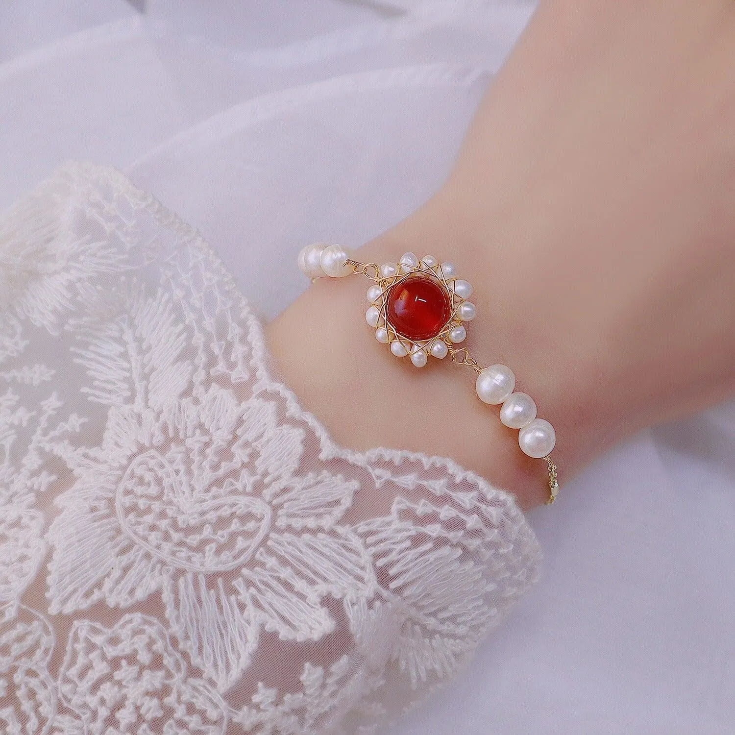 Baroque Pearl Bracelet