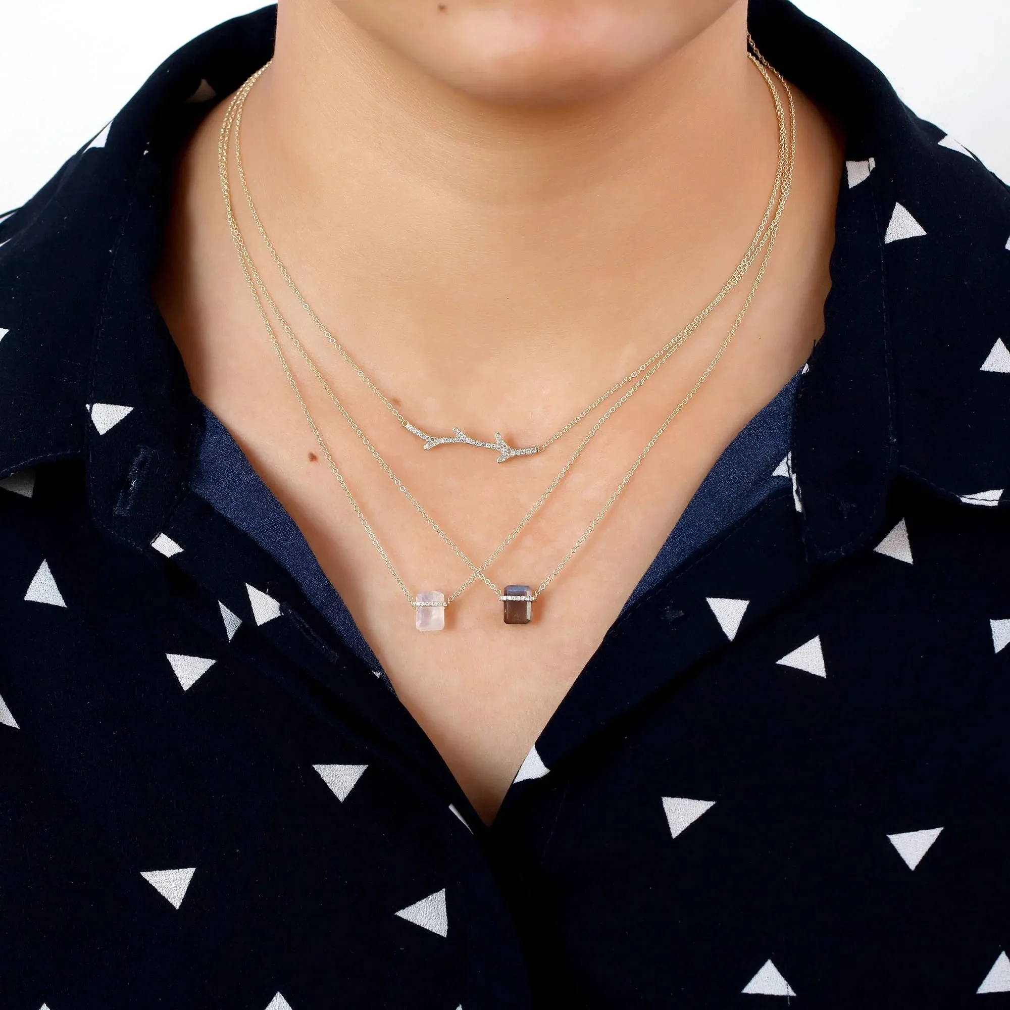 Diamond Turquoise Necklace