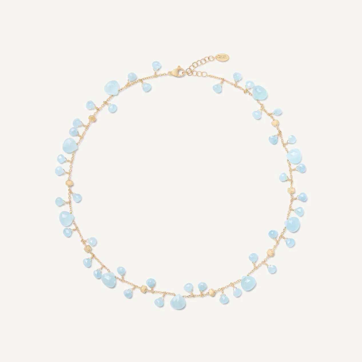 Marco Bicego Paradise Aquamarine Gemstone Necklace