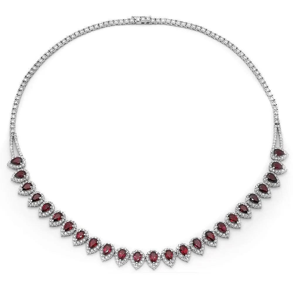 PMI 14W@22.70 436RD1@8.99 25RBY@11.87 RUBY NECKLACE