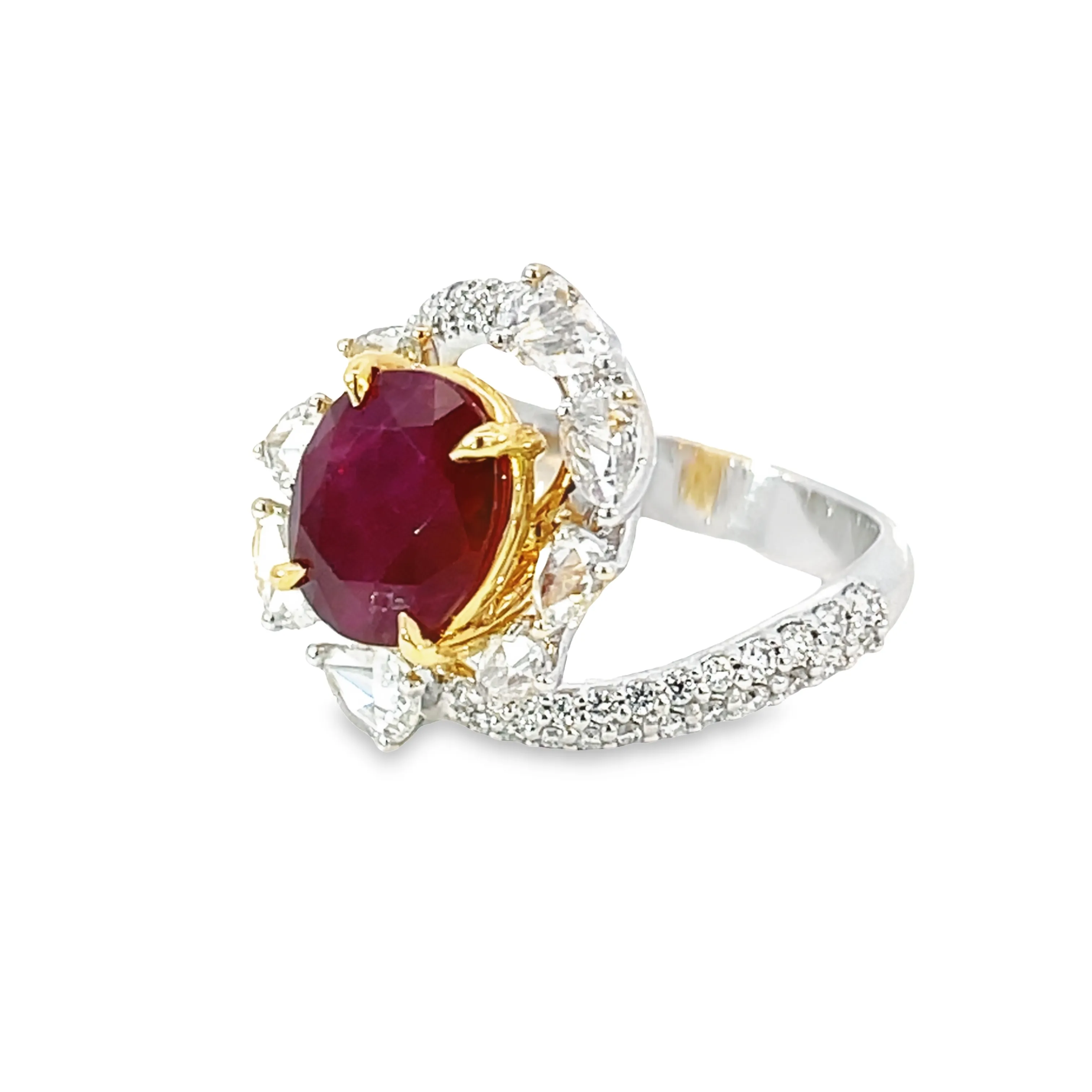 Ruby & Diamond Statement Ring