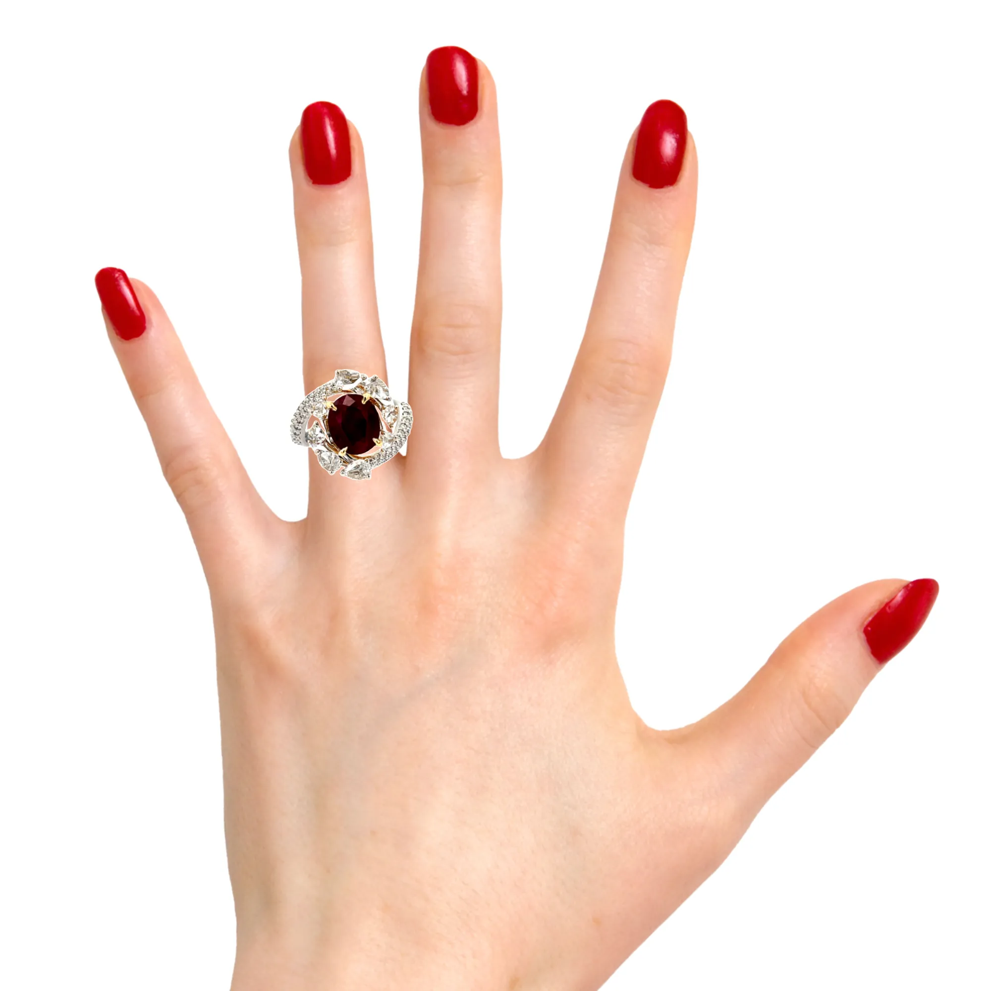 Ruby & Diamond Statement Ring