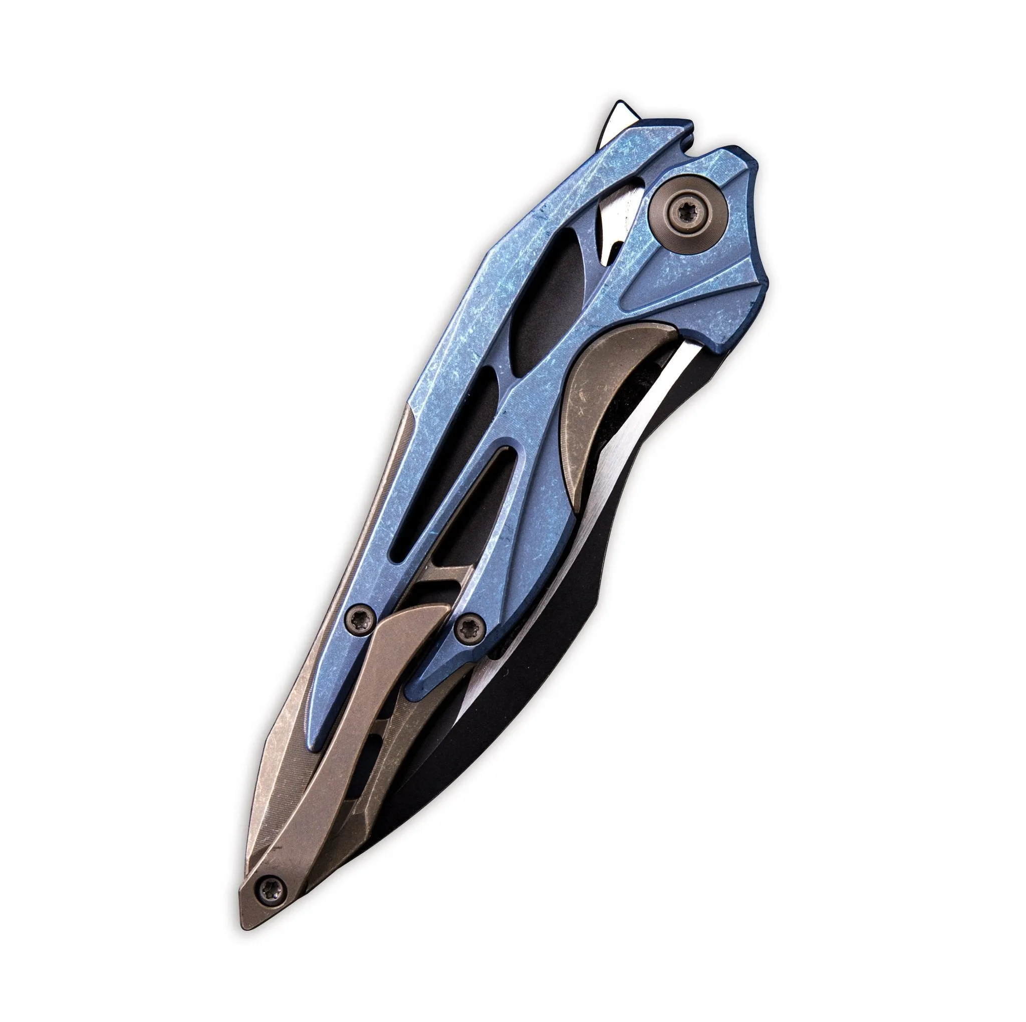 WEKNIFE Arrakis Flipper Knife Titanium Handle (3.45" M390 Blade) 906B